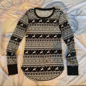 NWOT Thermal pajama top